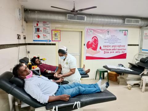 चेन्नई में रक्तदान अमृत महोत्सव