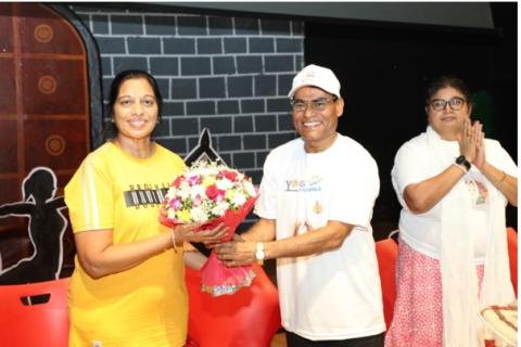 Directorate of Lighthouses and Lightships, Mumbai celebrated 9th International Day of Yoga 