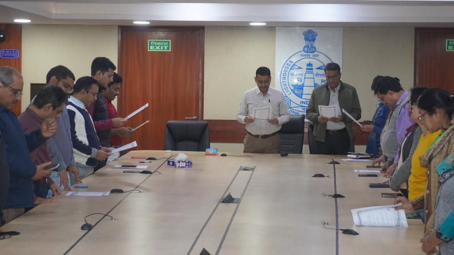 Dgll proudly celebrates Constitution day voices united in reading the preambleof india preamble