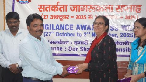 Quiz completion and prize distribution 