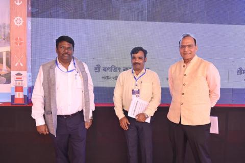  Laying of Foundation stone for River Lighthouses in Pandu, Biswanath, silghat & Bogibeel on the Brahmaputra(NW-2)