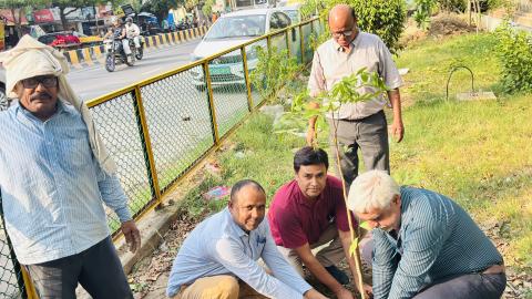 विश्व पर्यावरण दिवस के अवसर पर डीजीएलएल द्वारा वृक्षारोपण किया गया