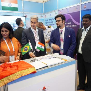 Inauguration of Exhibition Booth of India at Rio de Janeiro Brazil