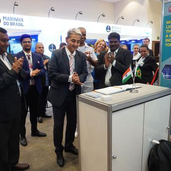 Inauguration of Exhibition Booth of India at Rio de Janeiro Brazil